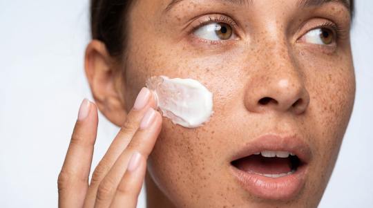facial skincare woman